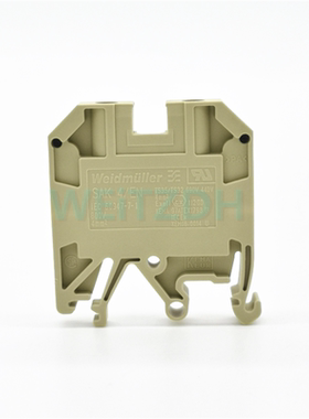 德国魏德米勒 SAK 4/EN 电压电流接线端子4平方 直通型0467460000