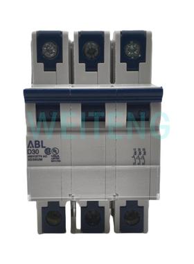 ABL 3D30UM 空气开关15KW三相UL508微型断路器 美标480Y/277V原装
