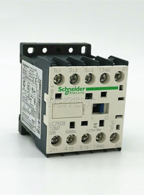 9年老店 施耐德 LC7K0910M7 静音小型接触器9A 电梯专用型三相4KW