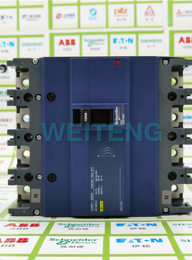 9年老店 施耐德 EZD160E 4125 空气开关125A三相四线4P塑壳断路器