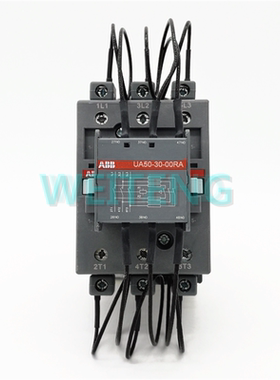 9年老店ABB切换电容接触器 UA50-30-00-RA三极40Kvar阻尼常开常闭