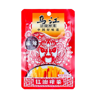 乌江榨菜麻辣味80g*10袋涪陵