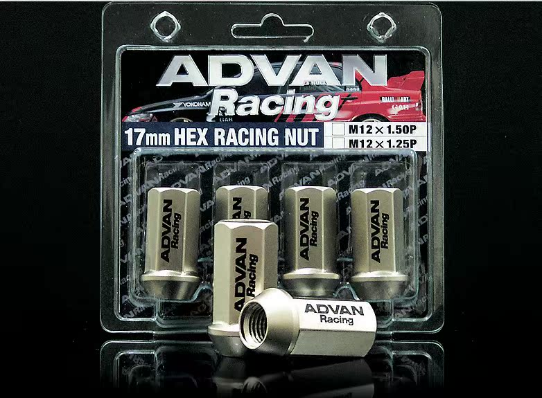 advan 锻造 轮毂 螺帽 螺丝 M12*1.5 M12*1.25 进口 yokohama20个