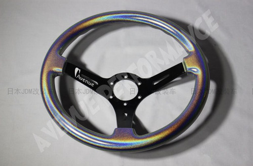 AvenuePerformance方向盘 350mm 女人配色 JDM USDM