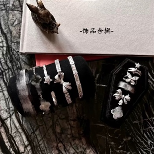 式 1无logo品牌意义饰品合辑 高F饰品首饰仅款 S925银银镀白金