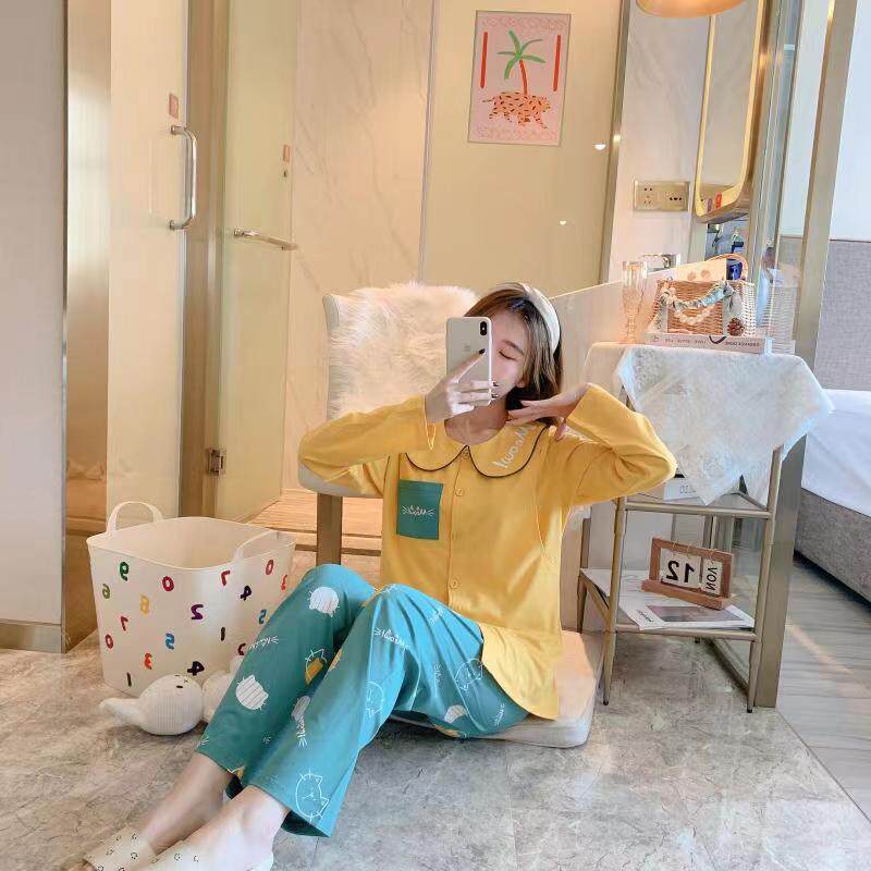 宜栖纱布月子服春夏季产妇乳衣