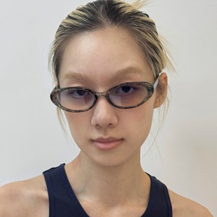 404 店复古椭圆小碎花Y2K墨镜甜酷辣妹太阳眼镜防紫外线时髦女炫