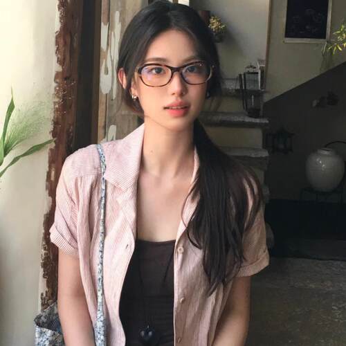 404的店复古韩版时髦眼镜框
