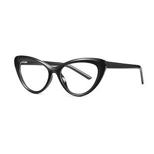 TR90三角猫眼蝶形弹簧眼镜架可配度数近视镜框防蓝光 Mona网红同款