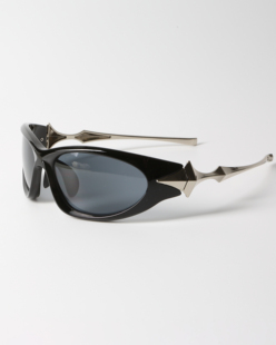 千禧风未来科技感墨镜废土朋克Y2K星芒太阳墨镜凹造型时髦男女潮