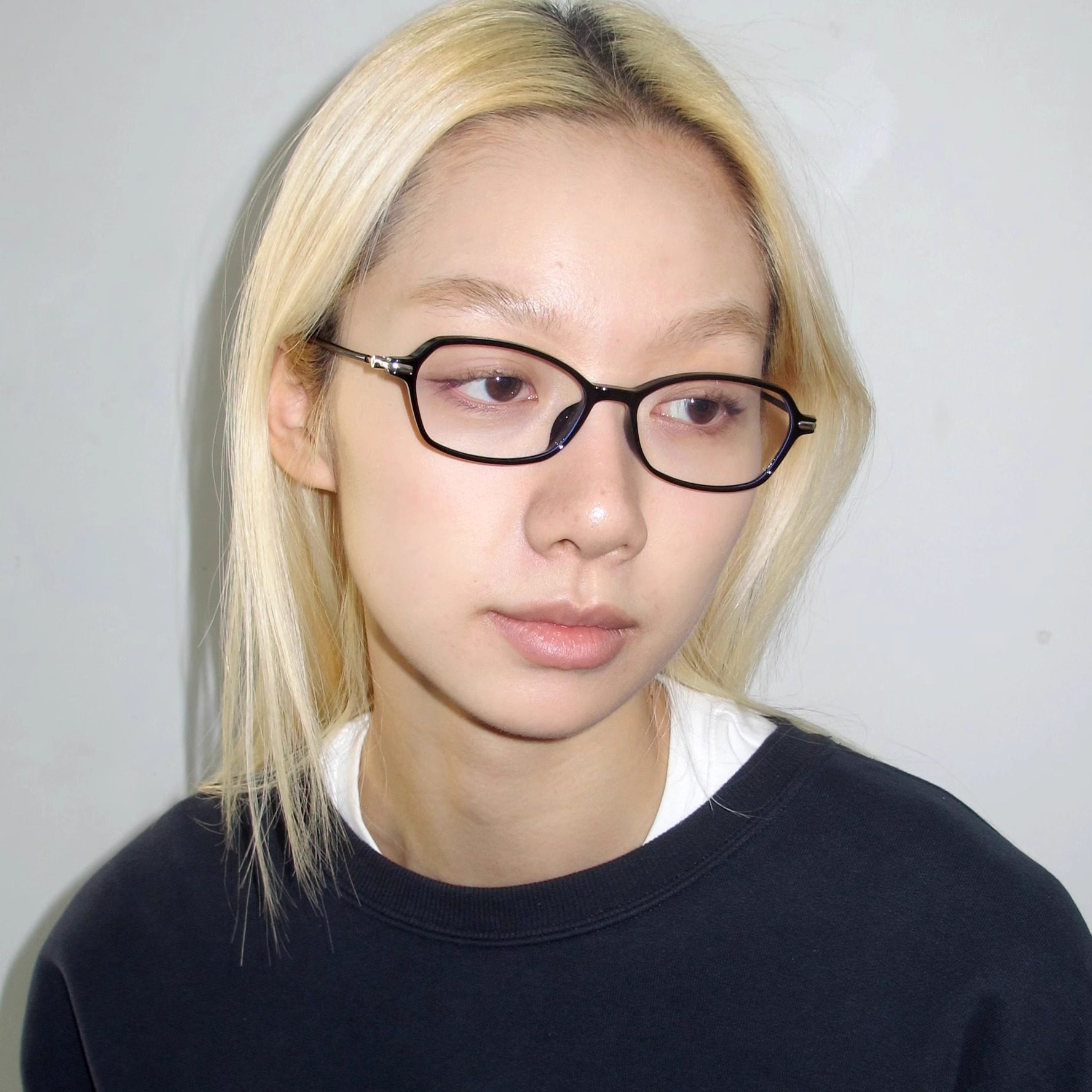 404的店复古长方形斯文TR90眼镜