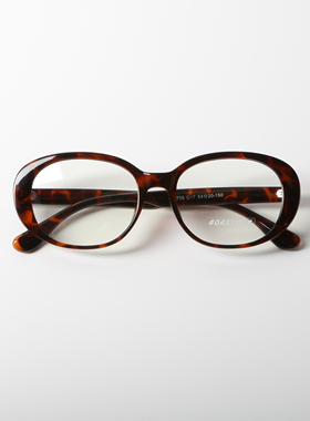 404的店大框椭圆TR90材质防蓝光眼镜配度数高度近视素颜平光镜架