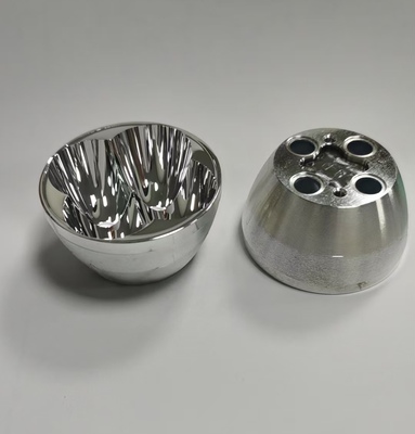 铝合金电动车摩托车LED车灯∮49.8X26.5超亮强光反光杯