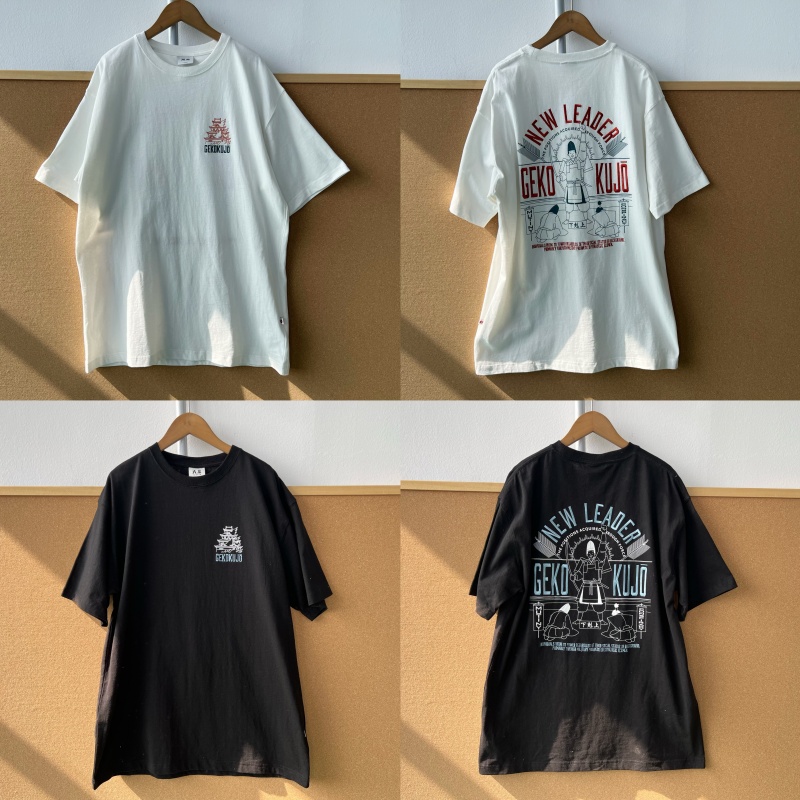 2L1-65日系男女字母刺绣卡通印花设计感潮牌街头风短袖上衣Z25-11