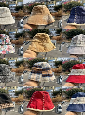 3R-69森系氛围感温柔简约保暖渔夫帽气质出游度假百搭慵懒风Y26-1