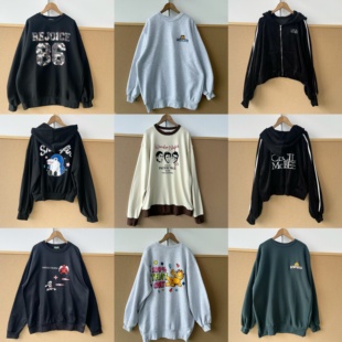 2A-56日单卫衣合集!不支持退换!多款加绒街头慵懒风卫衣T26-3