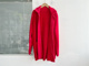 口袋款 瑕疵韩系温柔风新年红色中长款 重磅气质翻领针织开衫 梅十一