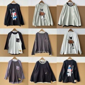 T恤上衣卡通设计内搭Y25 2T1 中长袖 套头男女同款 65高货 多款