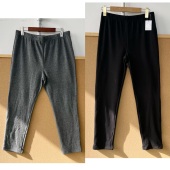 2G1 H25 54日单打底裤 秋冬薄绒保暖显瘦内搭舒适高腰松紧腰长裤