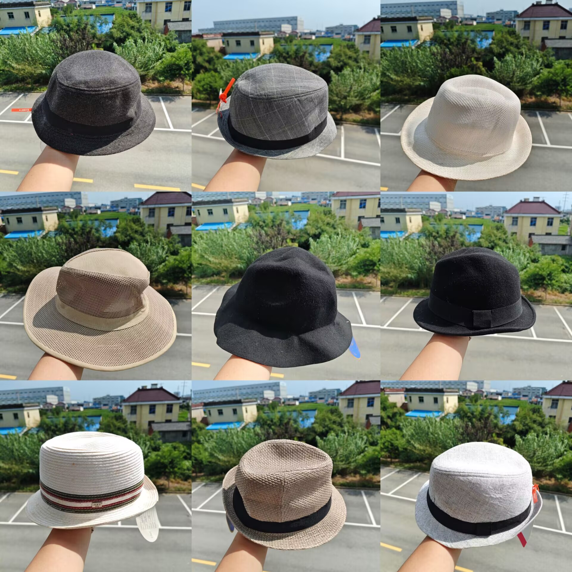 2X-48微瑕帽子合集!夏天海边遮阳防晒出游休闲百搭街头户外H25-8