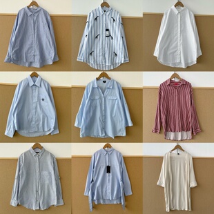 9多款 设计感百搭慵懒风简约通勤Y26 薄款 外套纽扣开衫 衬衫