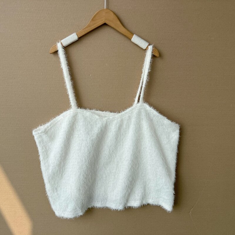 2A1-47大码！胖mm背心吊带显瘦纯色设计感宽松别致内搭休闲Y25-9