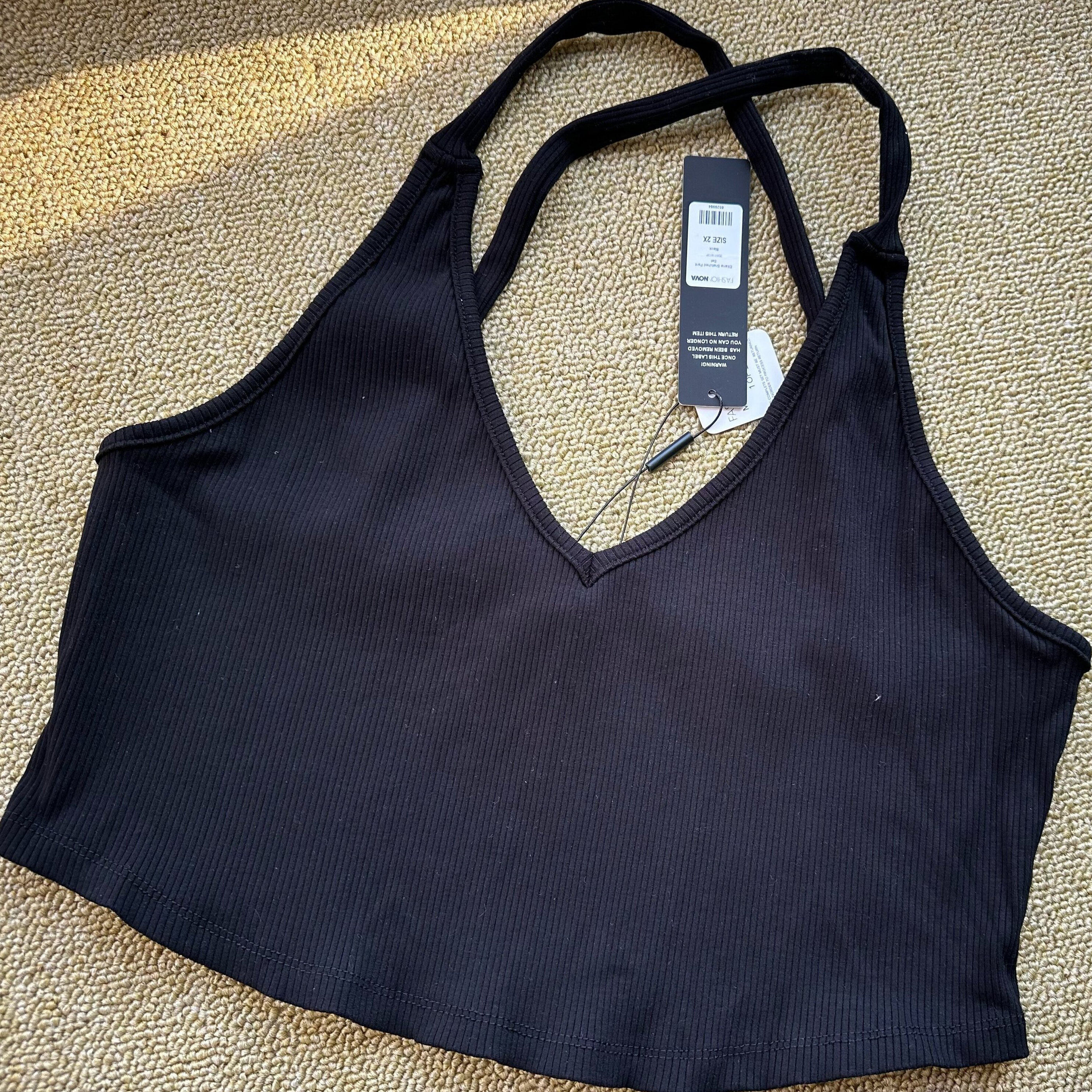 V2-77女士吊带V领背心修身内搭挂脖交叉外穿有弹力短款上衣J25-3,女装/女士精品,背心吊带,淘宝优惠券,粉丝福利购,淘宝优惠卷