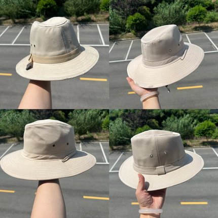 3d-43夏季休闲多款遮阳帽休闲太阳帽海边沙滩防晒设计感百搭Y25-7