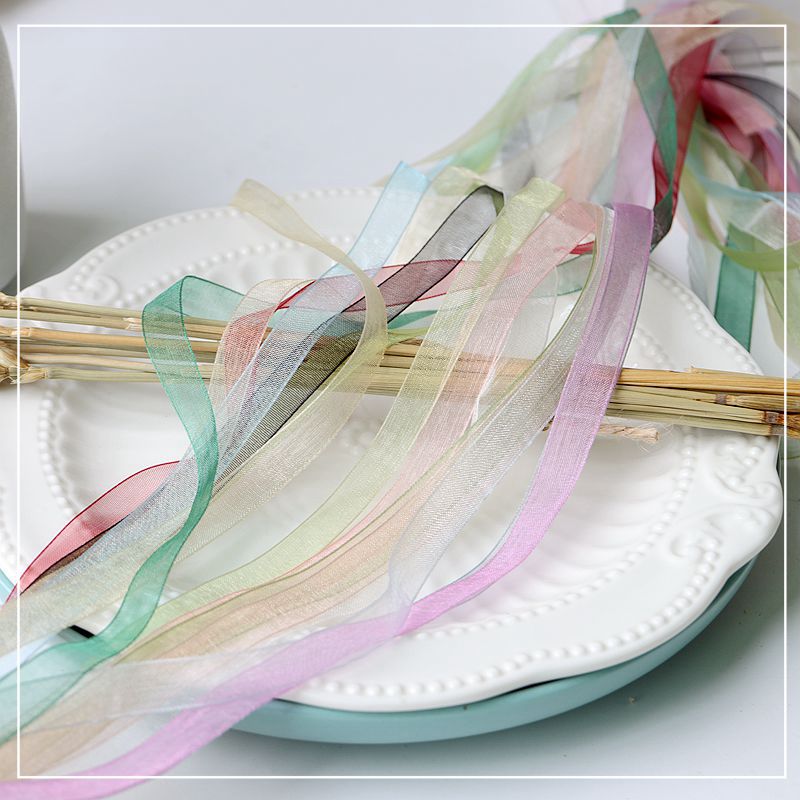 优质韩式细线雪纱带手工diy鞋帽