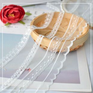 娃衣花边 多款台产细边蕾丝 薄款柔软亲肤花边辅料 包包帽子飘带