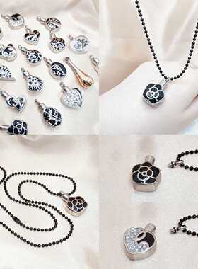 宠物骨灰盒吊坠钛钢直播热卖女