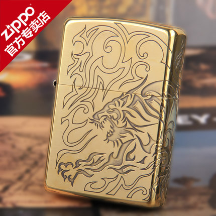 美国原装zippo打火机 三面环绕雕刻 虎虎生威 zp24198-a 专柜正品 ZIPPO/瑞士军刀/眼镜 ZIPPO/芝宝 原图主图