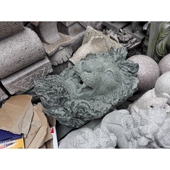 惠安60cm青石园林景观古建吐水喷泉狮头喷水狮子头惠安石雕建筑流