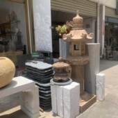 饰春日灯 仿古户外石灯园林景观装 惠安180高石灯笼日式 庭院新中式