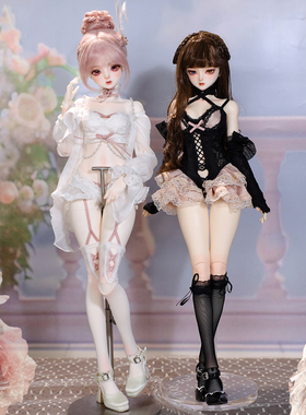 3/4分大女宫廷风睡衣套装 全尺寸女娃性感内衣 GEM贵族娃娃现代风