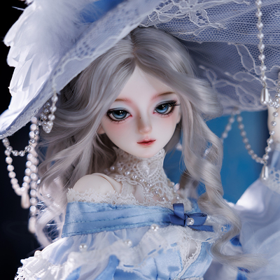 GEM贵族娃娃4分BJD女娃夜莺