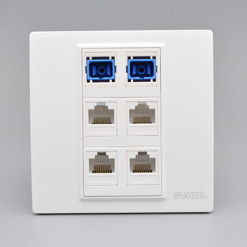 光纤4口网络面板86sc宽带网线