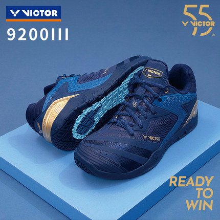VICTOR威克多胜利55周年纪念款羽毛球鞋P9200td三代高端减震男款
