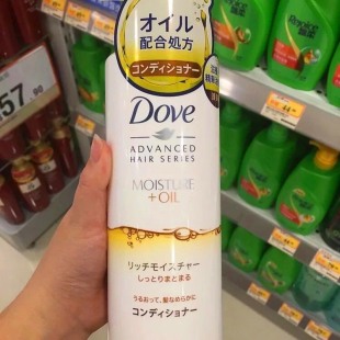 洗发水 多芬金润养护轻氧保湿 护发素无硅油480g 香港进口日本Dove