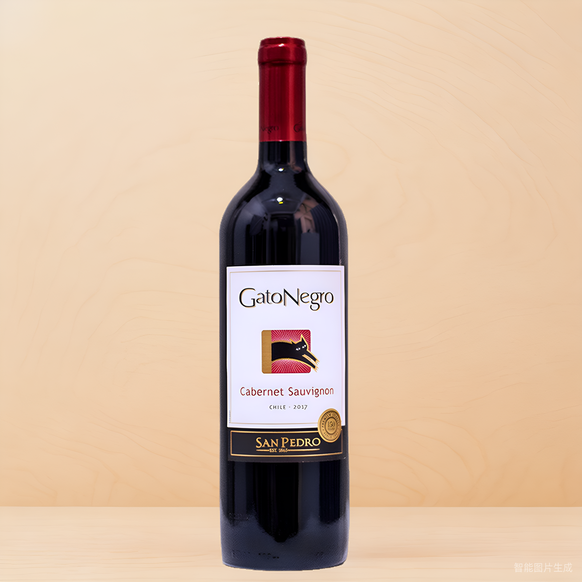 gatonegro黑猫赤霞珠干红葡萄酒2017年份智利原瓶进口红酒750mL-封面