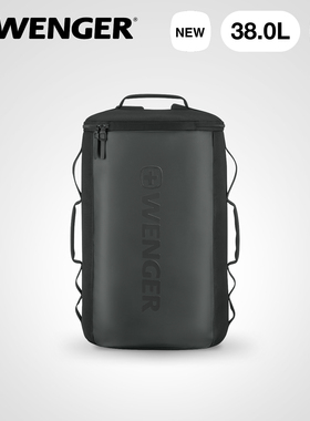 WENGER威戈38L大容量双肩背包男休闲户外旅行简约防泼水背包