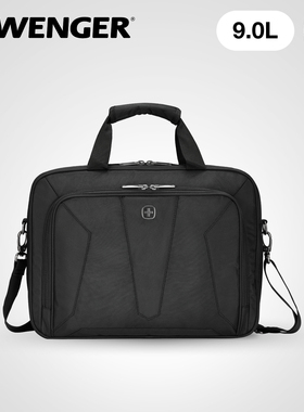 瑞士军刀WENGER威戈商务公文包男轻便大容量旅行包男出差商务