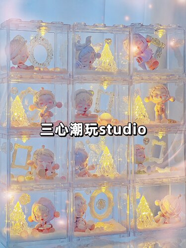 泡泡玛特温度系列布景