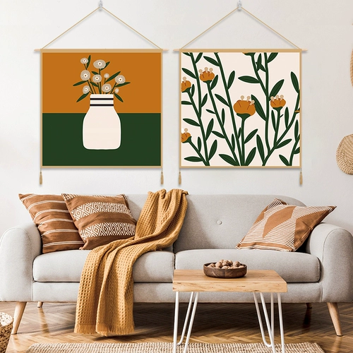 B & B Flast Foine Trade Ins Wall Swand Clate Clade и спальня, висящая рисунок ткань