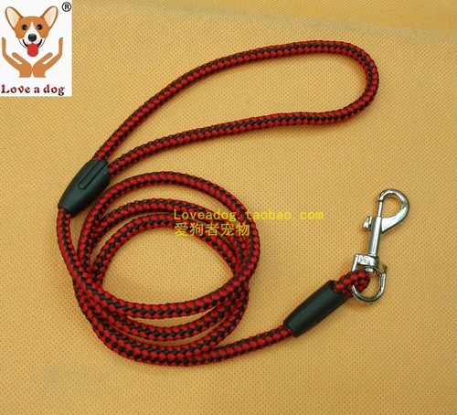 终结暴利圆形6mm细款小狗牵引带
