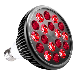 厂家热销54W18W660+850nm红外理疗灯LED美容灯PAR38LEDAC85-265V