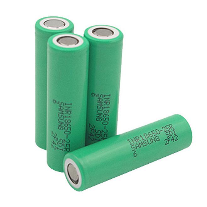 三星25R/25rm 18650锂电池2500mAh3.7v25A大功率平衡车动力电池组