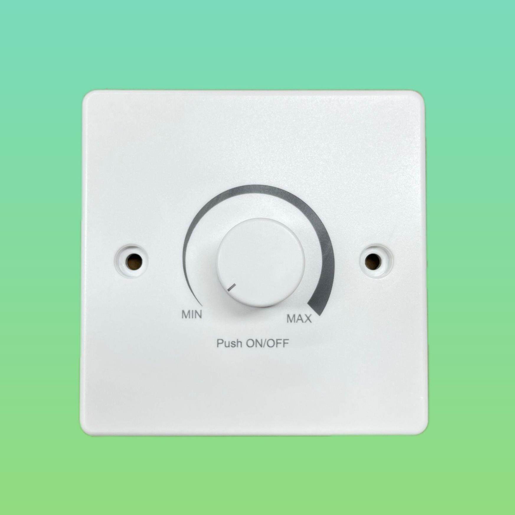 房车旅居车调光开关旋钮控制面板纯黑旋钮控制器游艇专用12v-24v