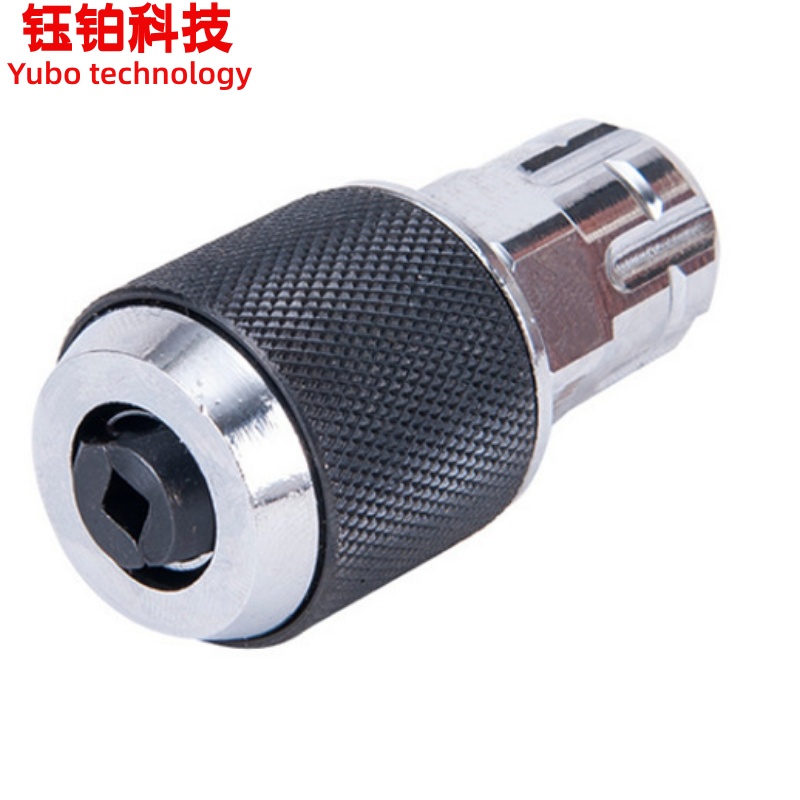 M3-M12丝攻丝锥 丝锥夹头可调式棘轮丝锥适用M19扳手内孔3/8套筒