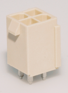 Molex正品线对板874270442/87427-0442黄铜镀锡间距4.2mm2P针座